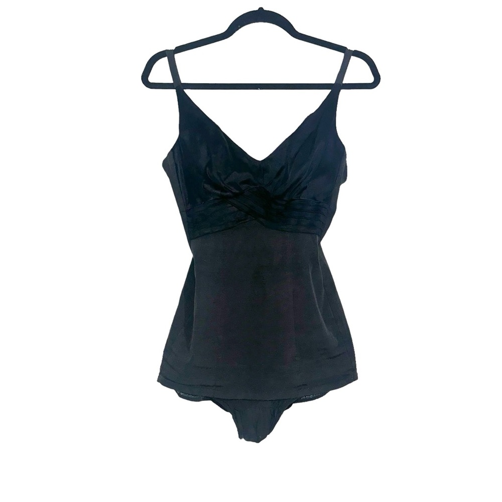 Vintage 1950s Black Pin Up Swimsuit